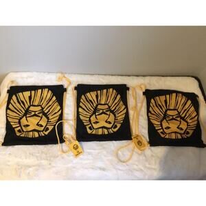 NWT Disney The Lion King Musical String Backpack. Price Is Per Backpack